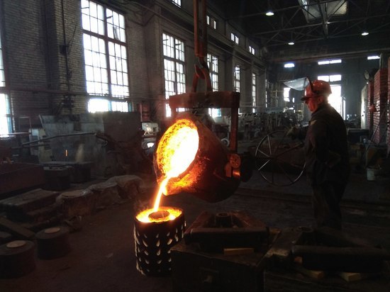 В Астрахани начали отливать сталь