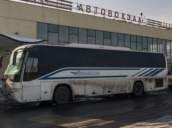 Внимание, пассажиры: автобусный рейс между Петрозаводском и поселком в Лоухском районе отменен