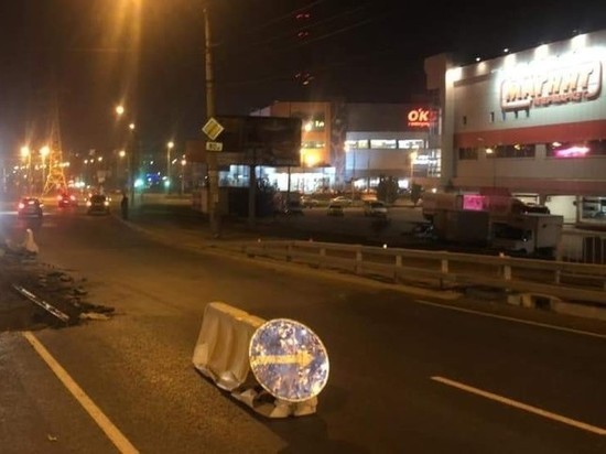 В Астрахани опять ремонт дороги на Вокзальном путепроводе