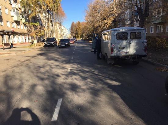 В Щекино пешеход не успел перейти дорогу