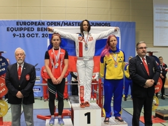 Чувашская спортсменка стала шестикратной чемпионкой Европы по пауэрлифтингу