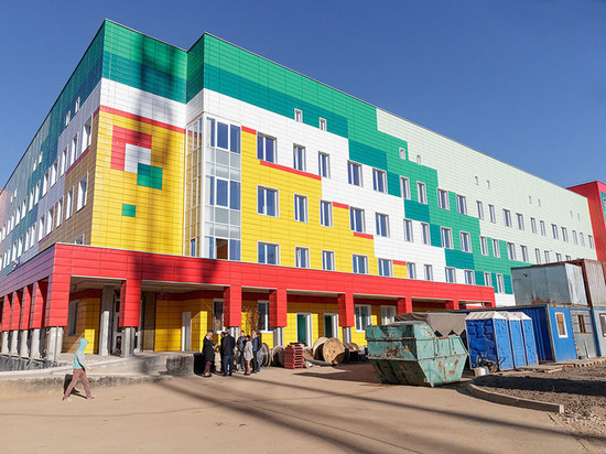 Строительство корпусов Тульской детской областной больницы выполнили более чем на 50%