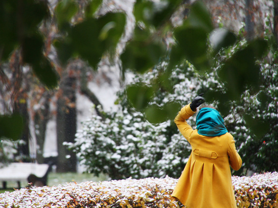 В Москве ожидается мокрый снег на следующей неделе