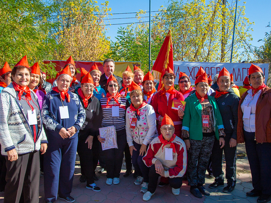 Астраханские пенсионеры вспоминали пионерскую юность
