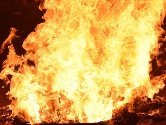 Достроить не успели: в Одоевском районе сгорела дача