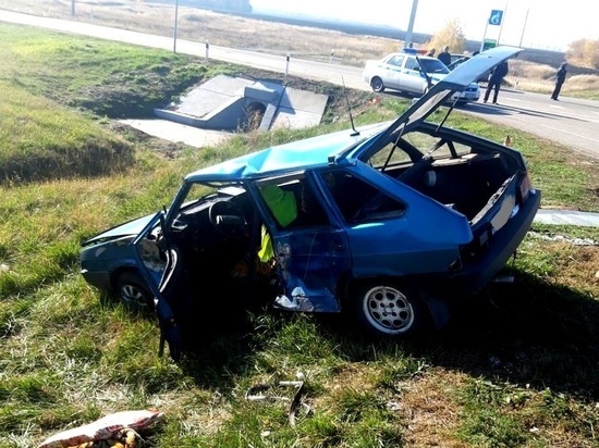 В Тамбовской области в ДТП скончался водитель "девятки"