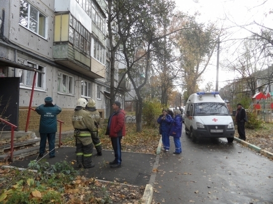 На Серебровской в Туле взорвался баллон очистителя монтажной пены?
