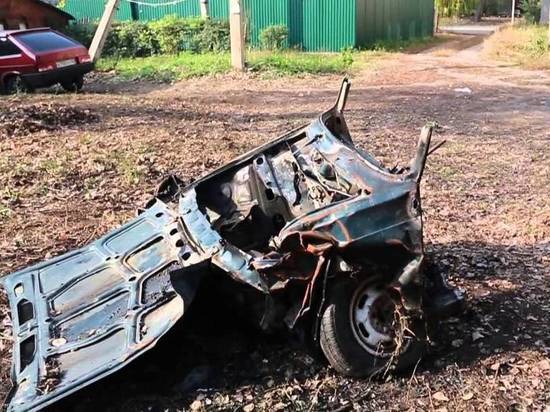 Автоугонщик из Тверской области сдал машину в металлолом