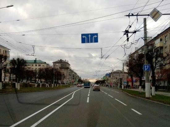 На пeрекрестке Гагарина-Ленина в Чебоксарах добавили еще одну полосу