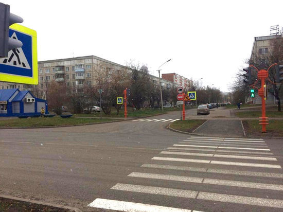 Аварийный участок в Кемерове оснастили светофорами