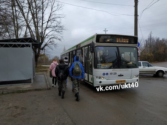 Московские автобусы вышли на маршруты Калуги