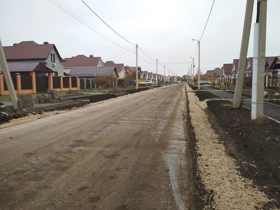 В микрорайонах на севере Тамбова построили 40 новых дорог