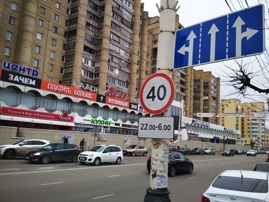 Решение ограничить скоростной режим в центре Тамбова стало компромиссным
