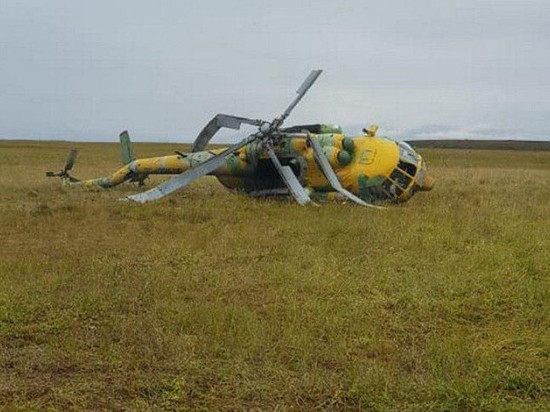 В Тверской области совершил жёсткую посадку вертолёт - есть пострадавший