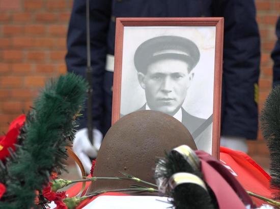 В Тамбове захоронили останки красноармейца, погибшего в годы Великой Отечественной войны