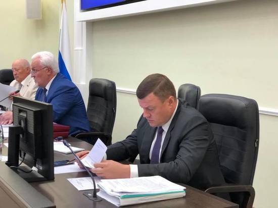 Губернатор утвердил план развития Тамбовской области