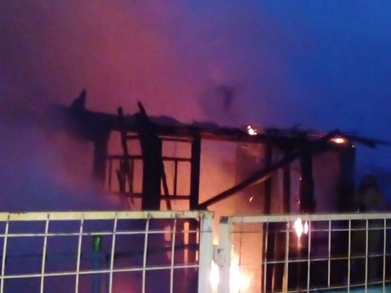 Жилой дом сгорел в Хвастовичах