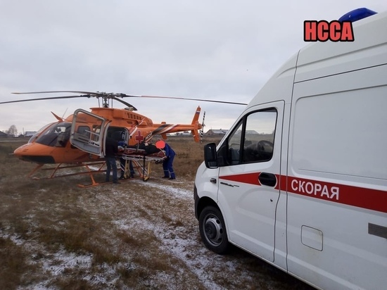 Жителя Карелии с больным сердцем госпитализировали на вертолёте