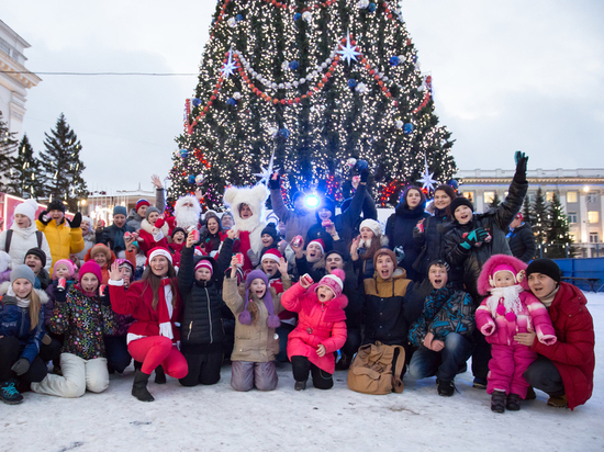 Кемеровчане могут встретиться с Дедом Морозом на улицах города