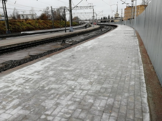 Петрозаводчане жалуются на новую платформу железнодорожного вокзала