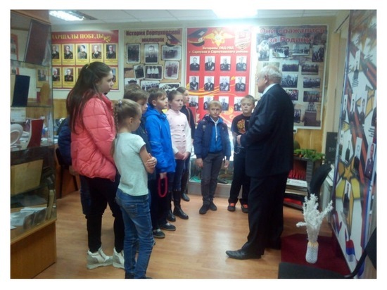 Серпуховские пятиклассники побывали в музее полиции