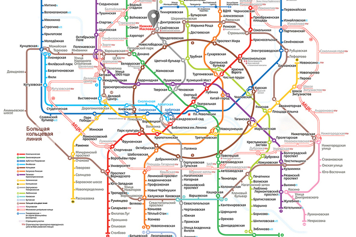 М селигерская на схеме метро показать на карте