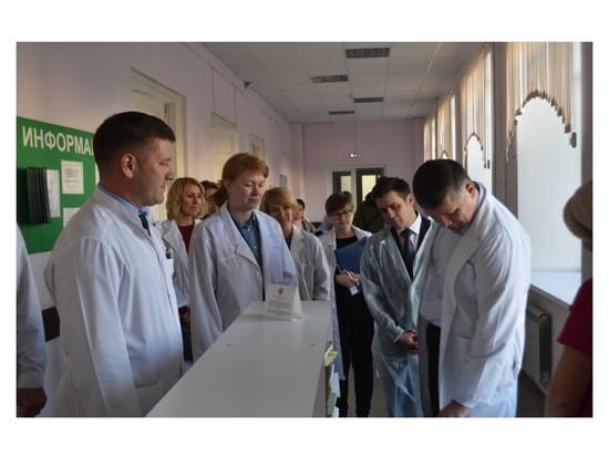 Министр здравоохранения посетил с рабочим визитом Серпухов