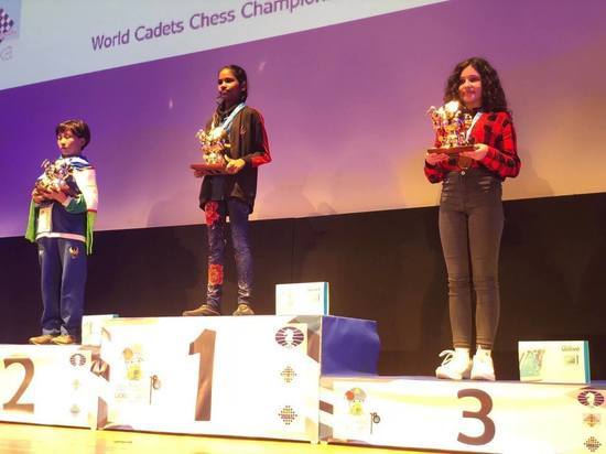 Юная нижегородская шахматистка завоевала бронзовую медаль на чемпионате мира