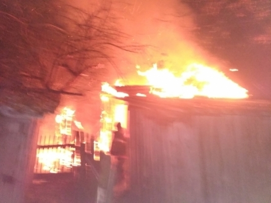 На пожаре в Щекинском районе пострадал человек