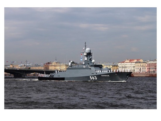 Малый ракетный корабль «Серпухов» вновь удостоен почетного звания