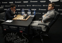 В Лондоне, где происходит накаленная борьба за мировую шахматную корону между норвежцем Магнусом Карлсеном и американцем Фабиано Каруана, не прекращается череда ничьих