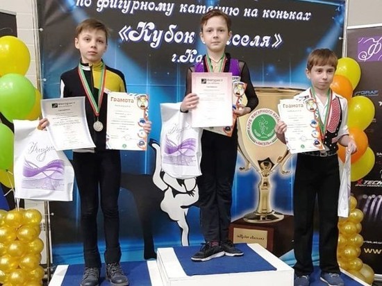 Юный фигурист из Мордовии завоевал «золото» в Татарстане