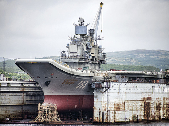 ОСК: на восстановление авианосца «Адмирал Кузнецов» потребуется 70 млн ОСК: на восстановление авианосца «Адмирал Кузнецов» потребуется 70 млн
