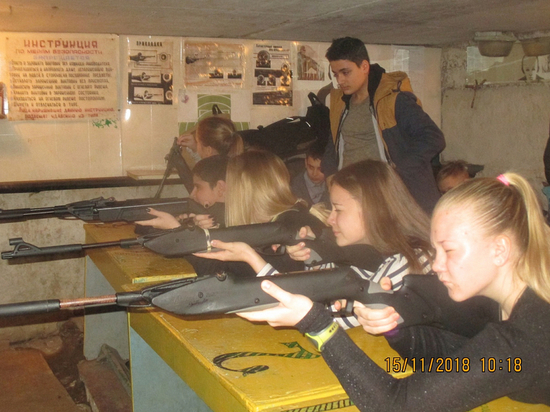 В Тверской области школьники взялись за винтовки