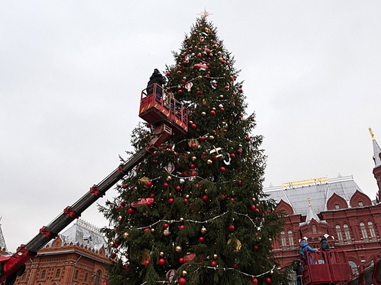 В столице установят 500 праздничных елок