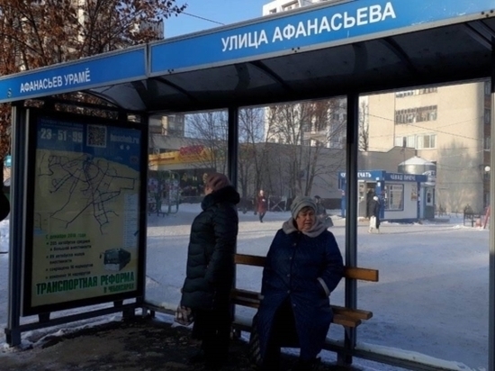 В Чебоксарах на остановках разместили новую схему автобусных маршрутов