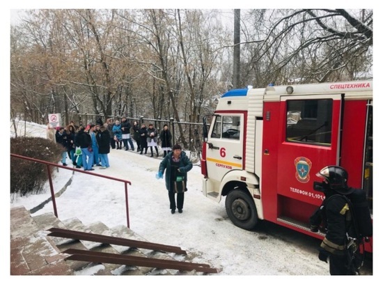 В Серпухове провели тренировку по эвакуации районной больницы