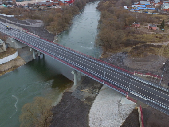 Реконструкция моста через Нару подошла к концу