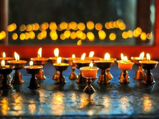 В Калмыкии отметили День священных лампад