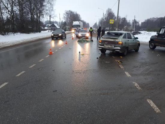 В Починковском районе под колесами авто погибла женщина