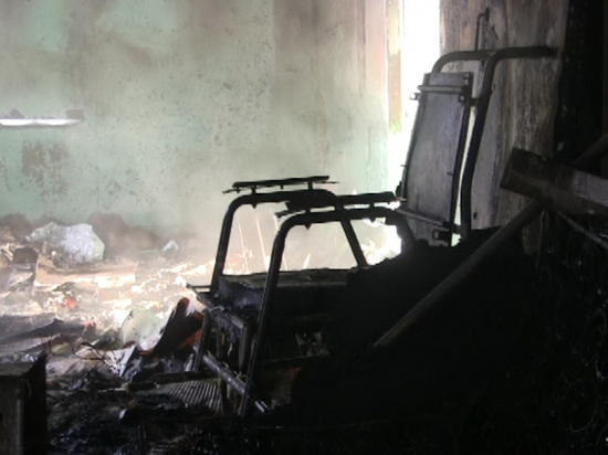 Пожар в омской БСМП мог спровоцировать пациент – полиция