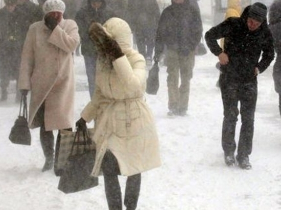 В Ярославль идет настоящая зима: снег, мороз, сильный ветер