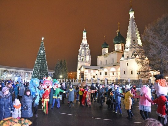 Стала известна новогодняя программа на Советской площади Ярославля