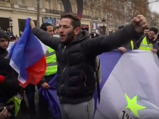 МВД Франции заявило о 125 тысячах участников протестов
