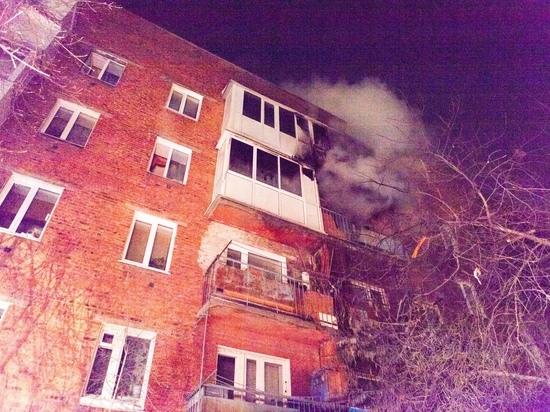 Причиной пожара в омской пятиэтажке оказался не взрыв газа