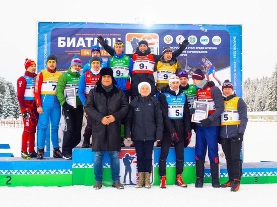 Ульяновские биатлонисты привезли серебряную медаль этапа Кубка России