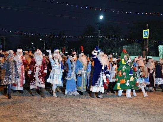 15 декабря центр Рязани перекроют из-за парада Дедов Морозов