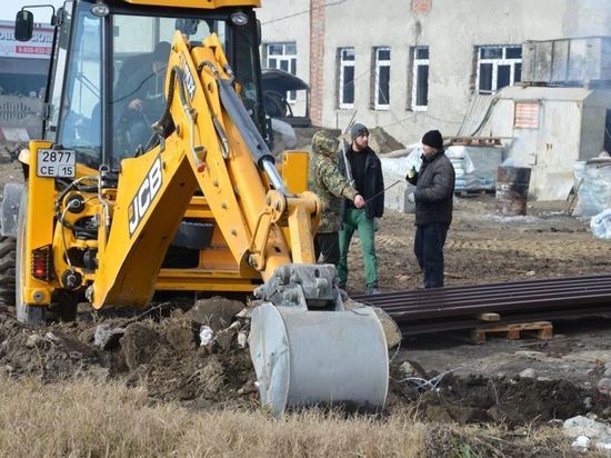 Врасплох застал строителей глава правительства Северной Осетии