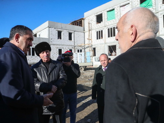 Строительство школы и детсада завершают в ингушском Кантышево