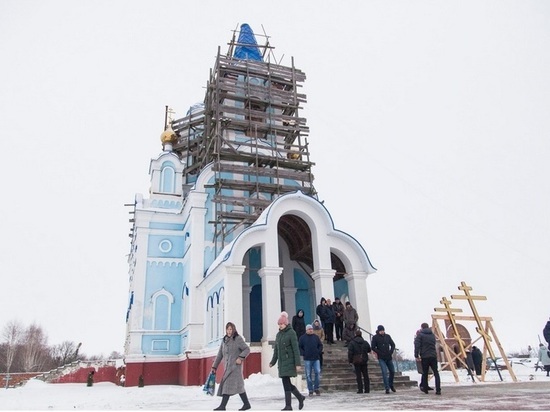 Митрополит Феодосий освятил новый храм в Рассказовском районе